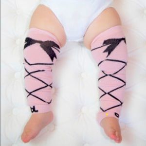 🌟 3 for $15 🌟 Pink Ballerina Baby Leggings